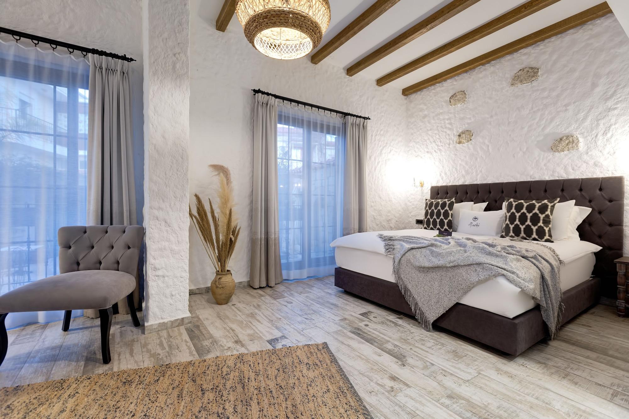 Alachi Hotel Alacatı Bagian luar foto