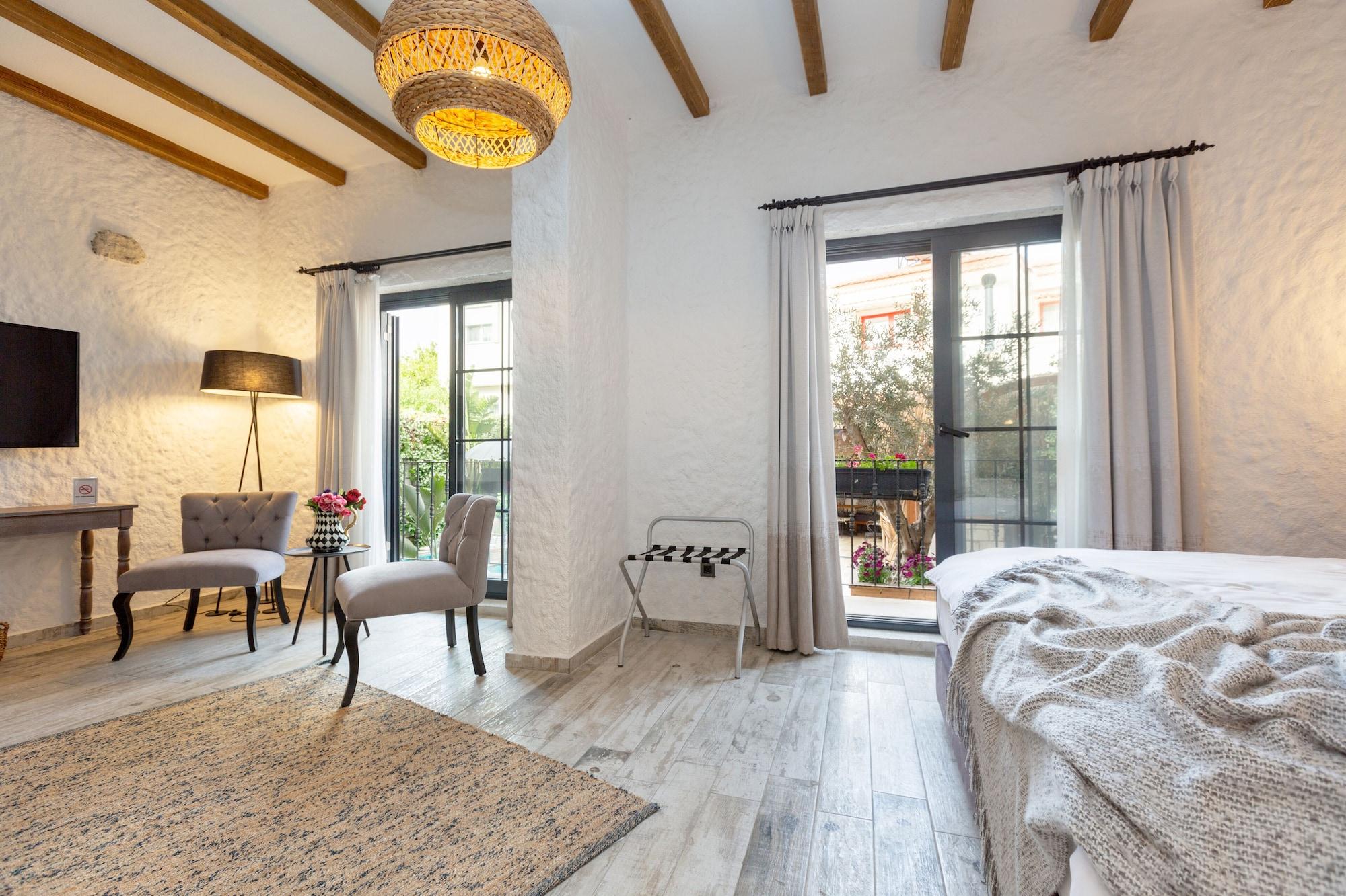 Alachi Hotel Alacatı Bagian luar foto