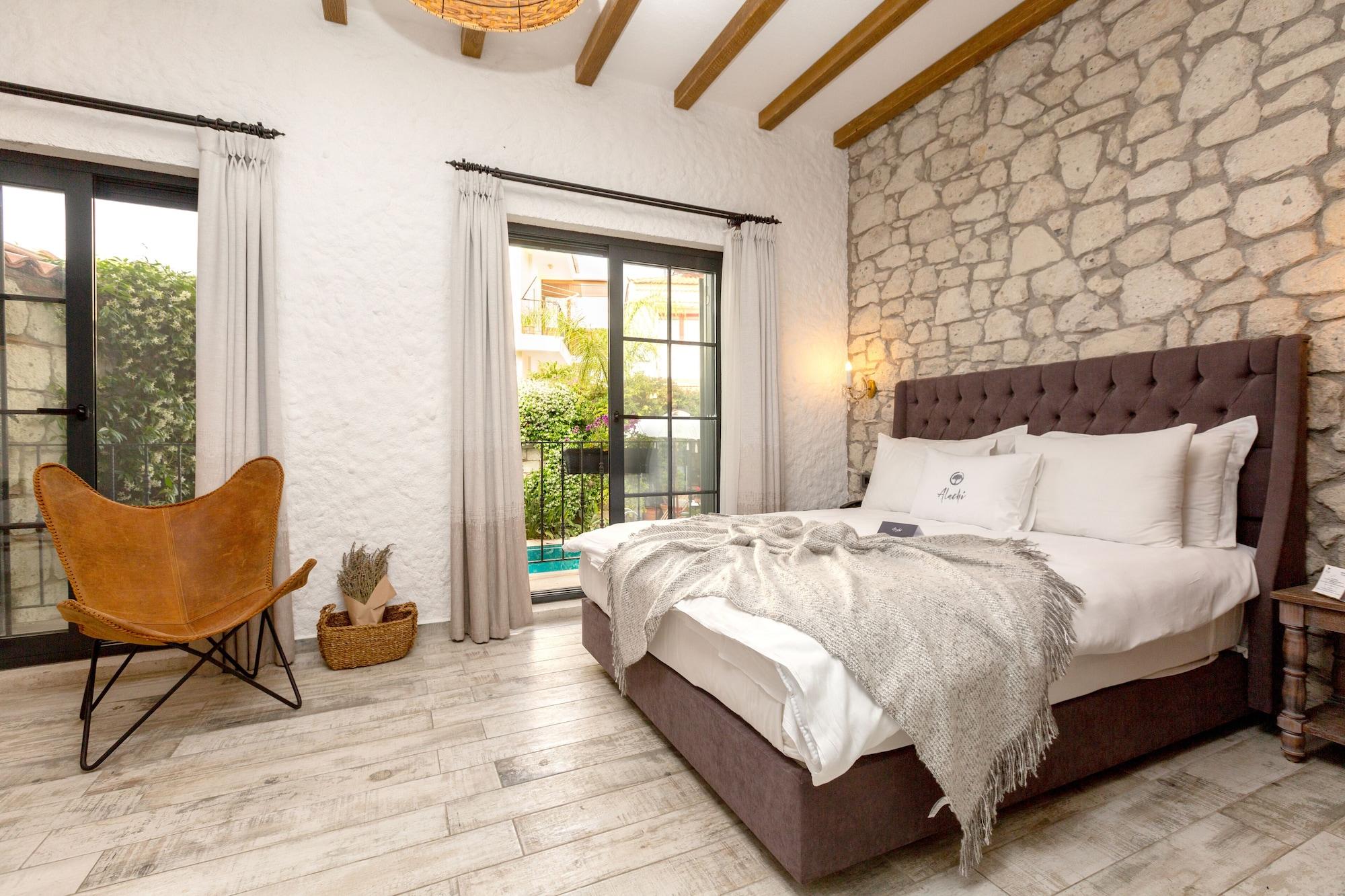 Alachi Hotel Alacatı Bagian luar foto