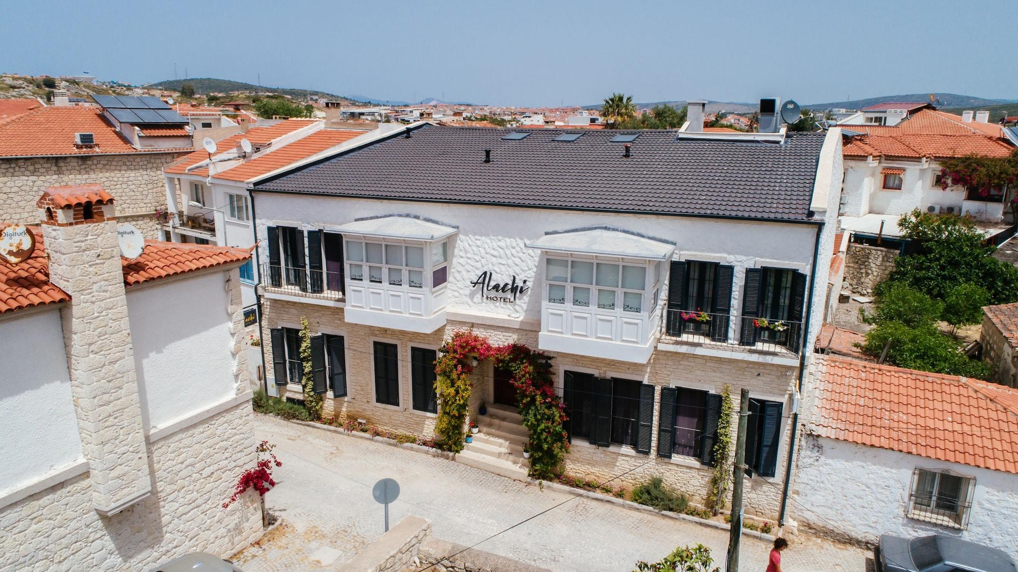 Alachi Hotel Alacatı Bagian luar foto